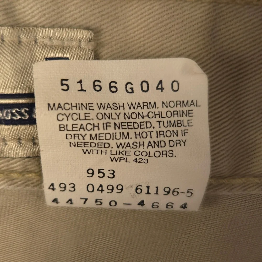 Levi's Silver Tab Khakis Beige Baggy Cargo Pants Mens W36 L30 Skater Relaxed Fit